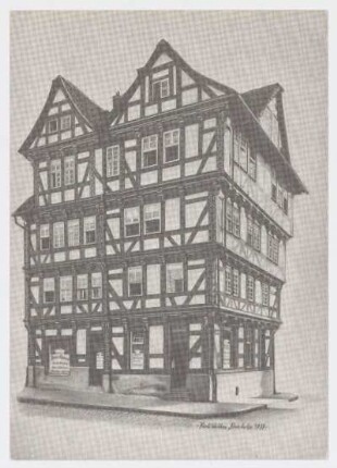 Alt Kassel "Haus Klostergasse 7"