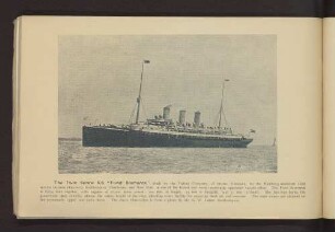 The Twin Screw S.S. "Furst Bismarck" - ...