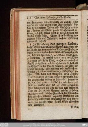 I. In Betrachtung des gantzen Leibes ...