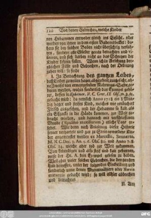 I. In Betrachtung des gantzen Leibes ...