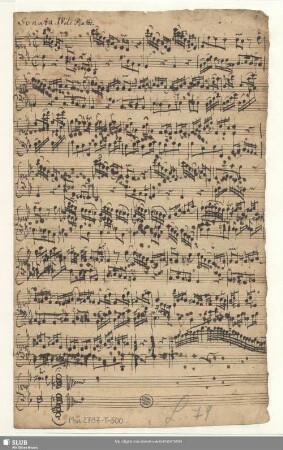 6 Sonatas - Mus.2787-T-500