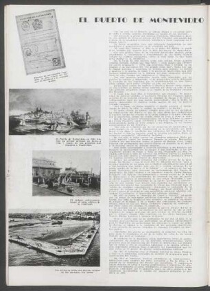 El Puerto de Montevideo en el progreso de la ciudad