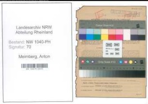 Entnazifizierung Anton Meimberg , geb. 10.05.1897 (Arzt)