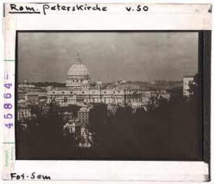 Rom: St. Peter von Südosten