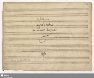 Sonatas - Mus.3065-T-2,19 : cemb : D