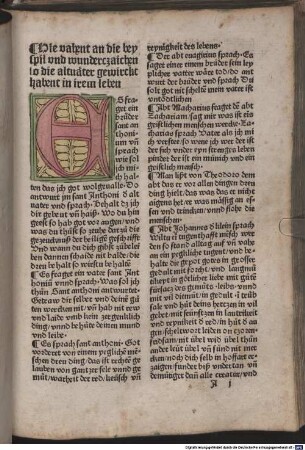 Das hochwirdig leben der außerwoelten freünde gotes der heiligen altuaeter : [1-2], [2]
