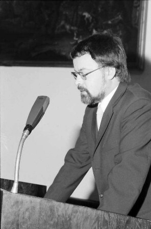 Freiburg: Kaufhaus, Laudatio, Jürgen P. Wallmann, Münster