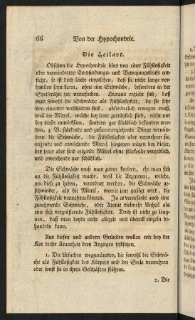 66-78, Die Heilart.