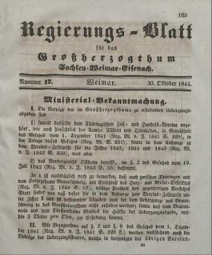 Nr. 17 : 30. Oktober 1844
