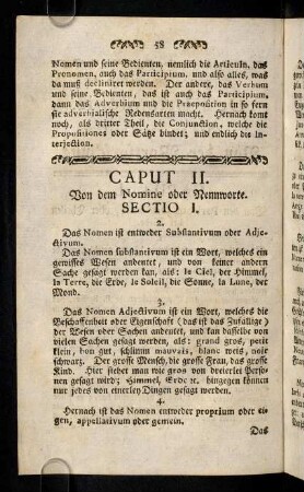 58-88, Caput II.