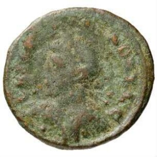 Münze, Follis, Aes 3, 322 - 323 n. Chr.