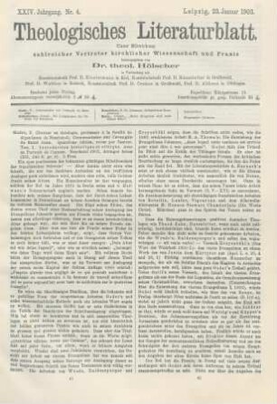 41-43 [Rezension] Godet, Frédéric Louis, Commentaire sur l'evangile de Saint Jean; Tom. I.
