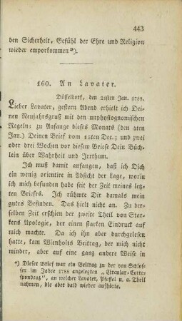 160. An Lavater.