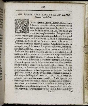Ad Benevolum Lectorem Et Inspectorum Candidum.