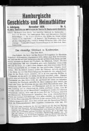 November 1929. Nr. 4