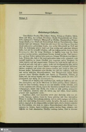 Anlage 3: Gründungs-Urkunde