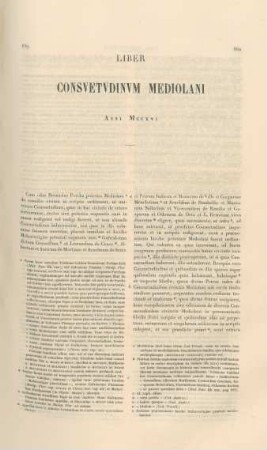 Liber consuetudinum mediolani anno MCCXVI