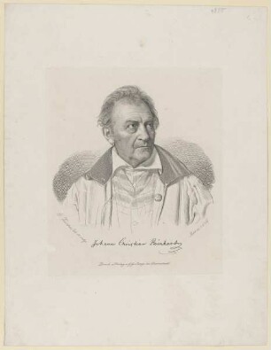 Bildnis des Johann Christian Reinhart