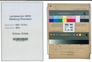 Entnazifizierung Emilie Schrey , geb. 04.05.1905 ()
