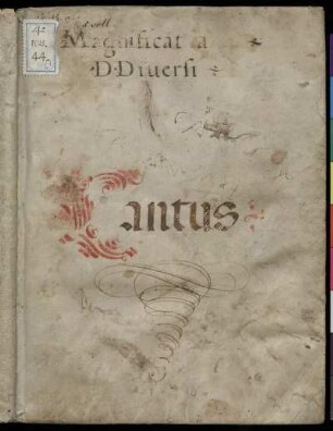 Magnificat. Cantus : 16. Jh.