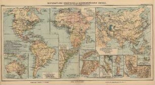 Wirtschaftliche Verhältnisse der Aussereuropäischen Erdteile, Australien, Amerika, Afrika, Asien, Charakteristische Pflanzorte wichtiger Kolonialwaren