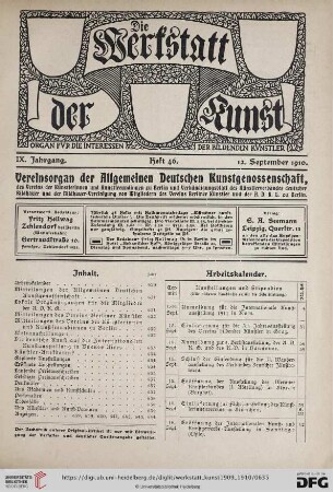 Heft 46 (12. September 1910)