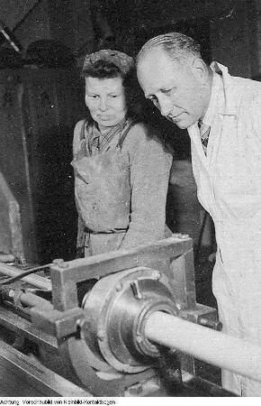 Meißen. VEB Plattenwerk Meißen, Mai 1954