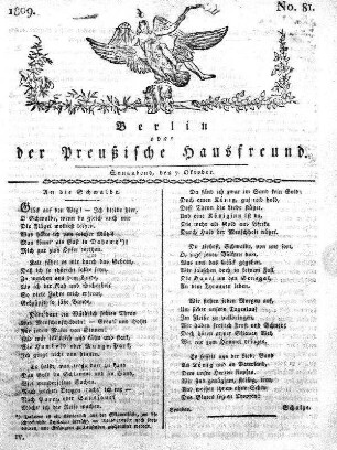 No. 81., 7. Oktober 1809