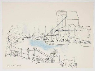 Hafen Burgstaaken auf Fehmarn