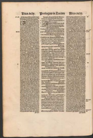 Incipit prologus sancti Hieronymi in evangelium secundum Lucam.