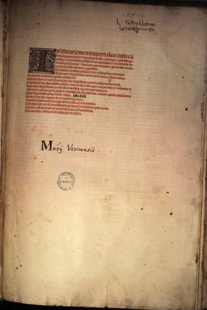 Institutiones imperiales : cum casibus longis noviter emendatis ...