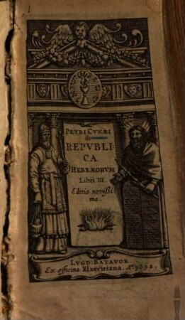 De republica Hebraeorum : libri III.
