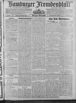 Hamburger Fremdenblatt, Morgenausgabe