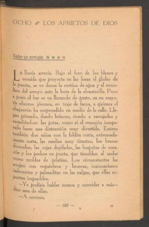 OCHO - Los aprietos de Dios