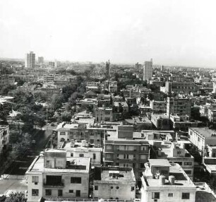 Havanna. Blick vom Hotel Capri auf die Neustadt