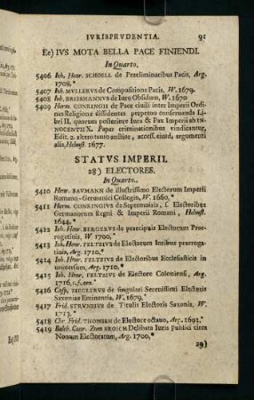 91-101, Status imperii