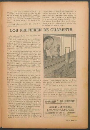 Los prefieren de cuarenta