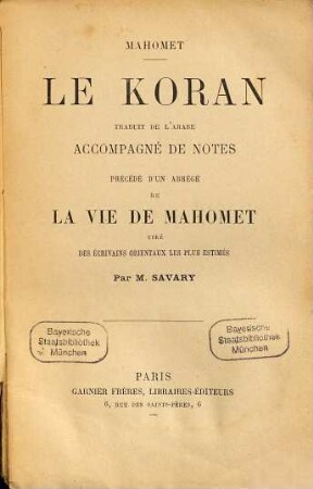 Le Koran
