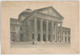 Thiersch, Friedrich von; Wiesbaden; Kurhaus - Kurhaus - Mittelbau