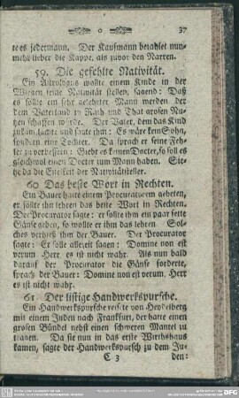 59. Die gefehlte Nativität