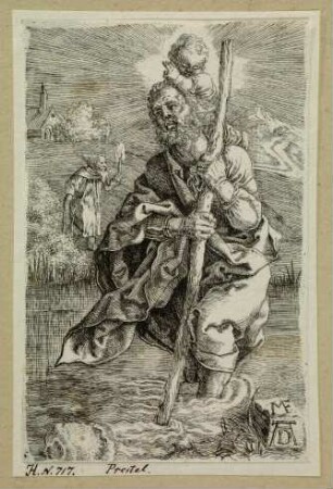 Der heilige Christophorus