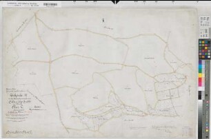 Hünsborn (Wenden), Teilung Hillmicke, Urkarte II Hünsborn Flur 2