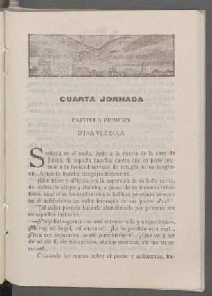 Capítulo primero - Otra vez sola