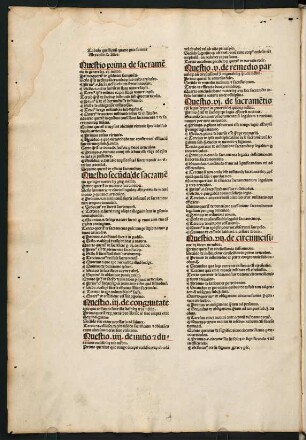 Tabula questionum quarte partis