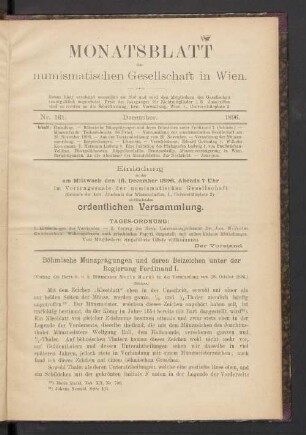 Nr. 161. December. 1896