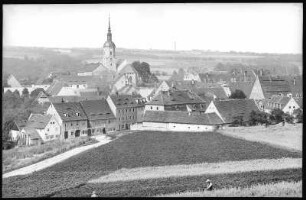 Dohna. Blick auf Dohna