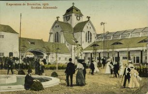 Exposition de Bruxelles, 1910. - Section Allemande