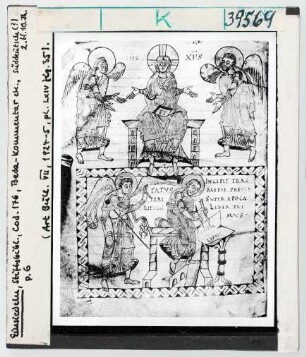 Einsiedeln, Stiftsbibliothek, Cod. 176: Beda Kommentar, fol. 6. 2. Hälfte 10. Jhd.