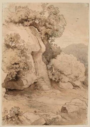 Felsen bei Ariccia