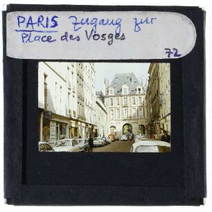 Paris, Place des Vosges